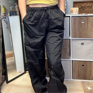 VS Pink Parachute Pants